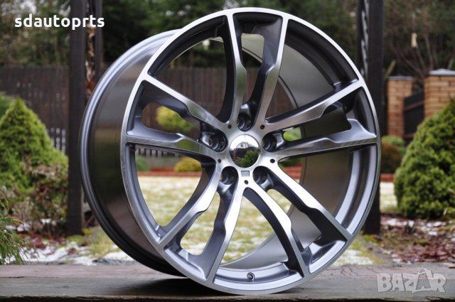 20" М Спорт Алуминиеви Джанти 5X120 BMW X3 F25 X4 F26 X5 E70 F15 X6, снимка 2 - Гуми и джанти - 25860299