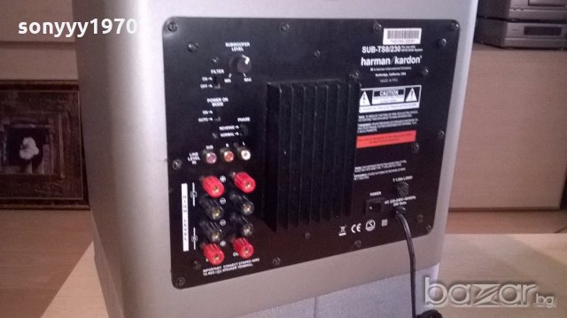 Harman/kardon sub-ts8/230 активен буфер-внос швеицария, снимка 17 - Тонколони - 18586705