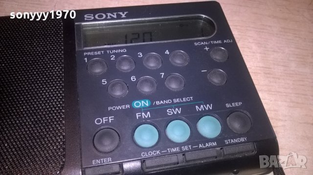 sony icf-m300s receiver-made in japan-внос швеция, снимка 2 - Радиокасетофони, транзистори - 25452626