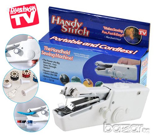 Handy Stitch удобна и компактна шевна машина, снимка 5 - Шевни машини - 11842330