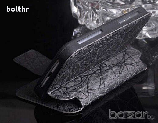 ЛУКСОЗЕН КОЖЕН ТЕФТЕР ЗА MICROSOFT LUMIA 535 С ПРОЗОРЕЦ