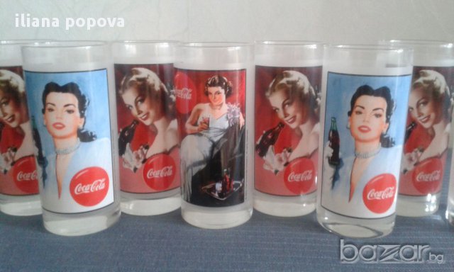 Чаши на кока-кола Ретро и Рок серий, снимка 2 - Други стоки за дома - 17560997