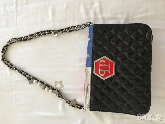 Оригинална чанта philipp plein, снимка 5 - Чанти - 25302035