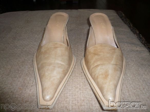 обувки Дамски обувки-чехли от еко кожа, снимка 5 - Чехли - 7439682