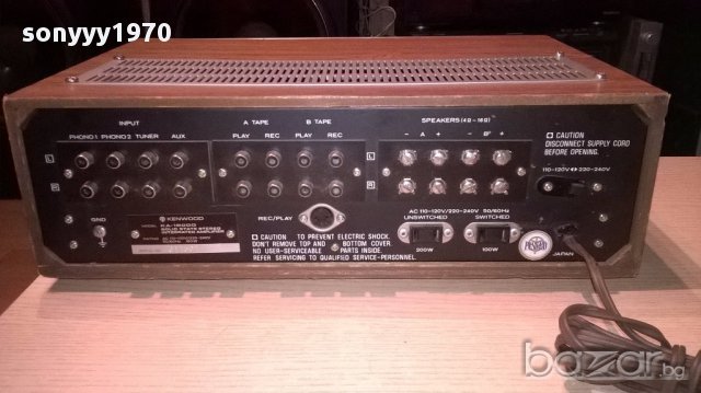 Kenwood ka-1600g stereo amplifier-japan-внос швеицария, снимка 14 - Ресийвъри, усилватели, смесителни пултове - 16007348