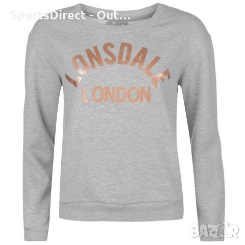 Lonsdale 100%oригин. Дамска Спортна блуза 60%памук внос Англия. , снимка 1 - Спортни екипи - 20665842