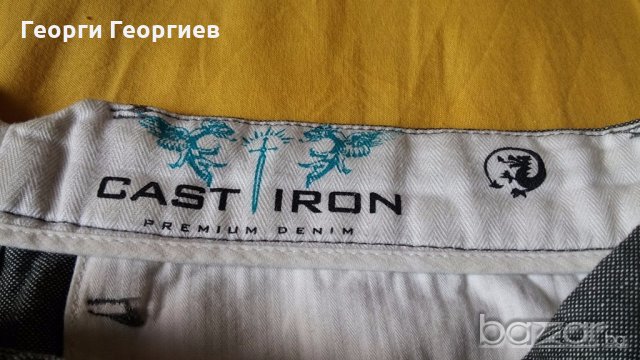 Мъжки панталон Cast Iron/Каст Айрън, 100% оригинал, снимка 5 - Панталони - 19050660