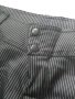 Нов дамски панталон от памучен сатен, прав силует , снимка 2