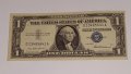 $1 Dollar Silver Certificate 1957.  XF-AU, снимка 3