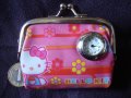 Оригинално детско портмоне с часовник-Hello Kitty;, снимка 8