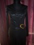 Черна туника рокля Gia Netta, снимка 3