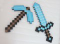 Диамантен меч Майнкрафт кирка Minecraft Маинкрафт, снимка 1 - Рисуване и оцветяване - 16446783