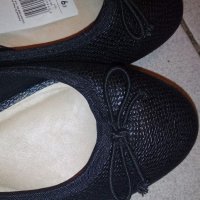НОВИ-черни,пантофки,внос Англия, снимка 2 - Дамски ежедневни обувки - 19432833