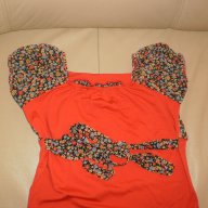 Туника с къс ръкав, платка и коланче, размер 140, снимка 4 - Детски Блузи и туники - 10736908