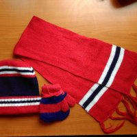 Зимен комплект + шапка,шал и ръкавички, снимка 6 - Комплекти за бебе - 22942330