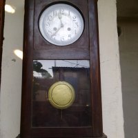  немски стенен часовник, снимка 2 - Антикварни и старинни предмети - 22910496