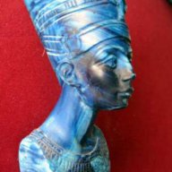 Статуетки от Египет: свещник костенурка, принцеса, свещен бик, Нефертити, снимка 6 - Антикварни и старинни предмети - 15254649