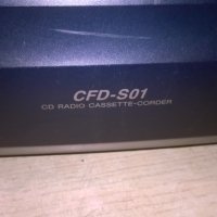 sony cfd-s01 cd tuner amplifier deck-внос швеицария, снимка 9 - Ресийвъри, усилватели, смесителни пултове - 24066862