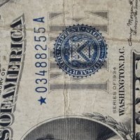 Rare $ 5 DOLLARS STAR NOTE 1934 SILVER CERTIFICATE, снимка 5 - Нумизматика и бонистика - 19417298