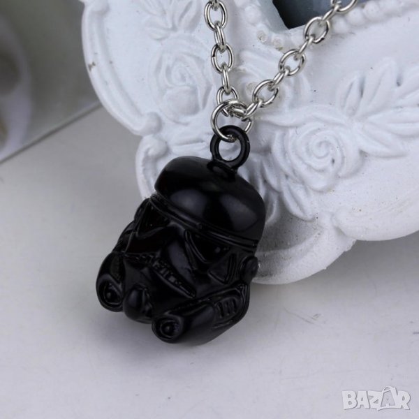 ✨ 🚀Star Wars - Storm Trooper - Черна Маска - колие (Healm), снимка 1