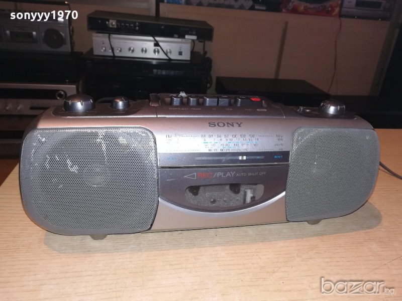 sony cfs-e14l radio/cassette-внос швеицария, снимка 1