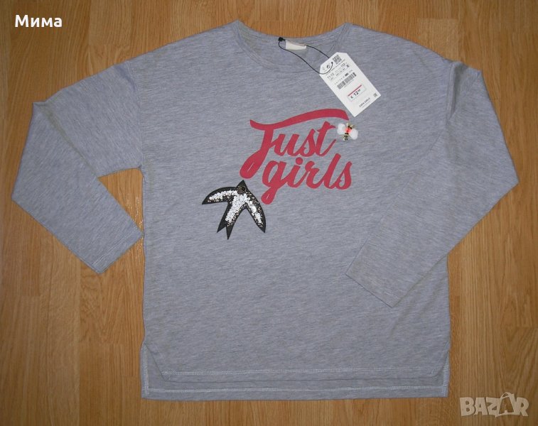 Нови блузи с дълъг ръкав „ZARA”, 12 г., снимка 1