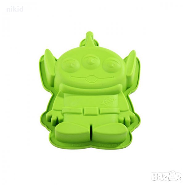 НЛО Извънземно средна силиконова форма за направа печене кекс торта желиран сладкиш, снимка 1