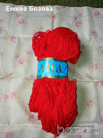 прежда ИНА  - различни цветове продавам, снимка 7 - Други стоки за дома - 14477339