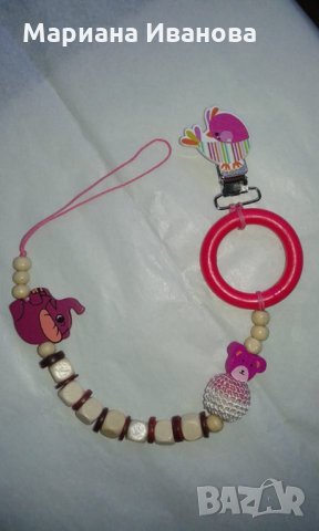 клипс за биберон - залъгалка, снимка 8 - Прибори, съдове, шишета и биберони - 22360217