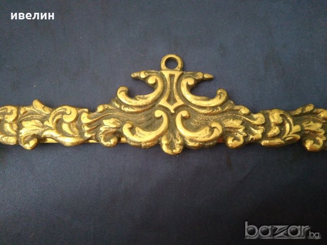 стар бронзов държач, снимка 2 - Антикварни и старинни предмети - 20619318