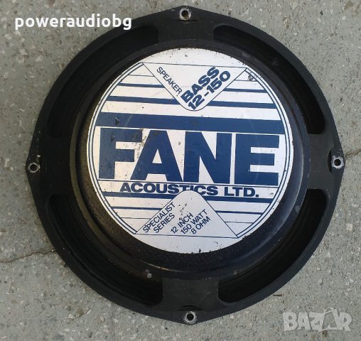 Vintage много рядък китарен говорител Fane Bass 12-150, снимка 2 - Тонколони - 21695542