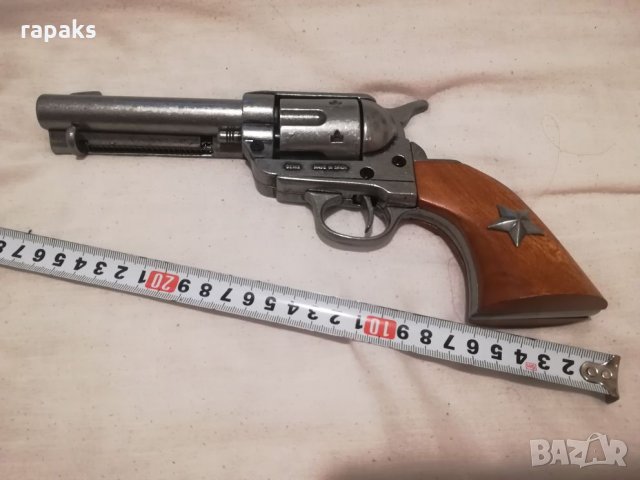 Револвер Колт 45, пистолет-реплика на каубойската класика, снимка 4 - Колекции - 24144196