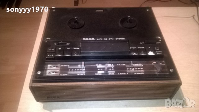 saba hi-fi tg-574 stereo-ретро ролка-внос швеицария, снимка 10 - Ресийвъри, усилватели, смесителни пултове - 23817382