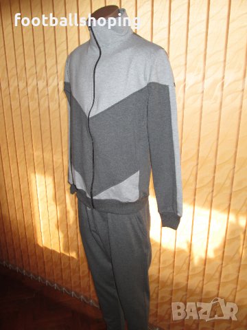 НОВО - Памучни Мъжки анцузи - сиво с черно 2023 , снимка 3 - Спортни дрехи, екипи - 24849512