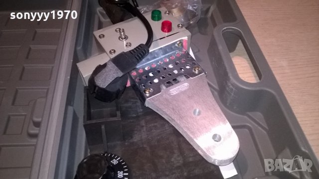 лепачка за пвц тръби с 3 глави в куфар, снимка 8 - Други инструменти - 22789752