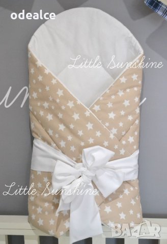 Невероятно бебешко одеалце Little Sunshine тип "прегърни ме" /порт бебе/ - удобно, сигурно, красиво, снимка 8 - Спално бельо и завивки - 15664734
