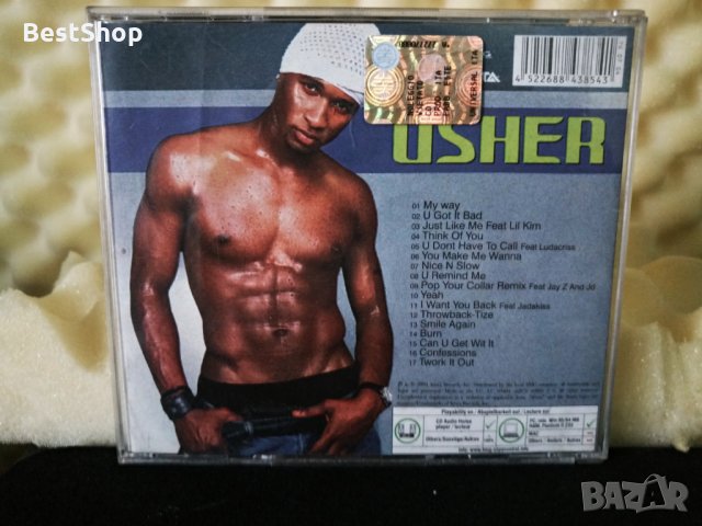 Usher - The ultimate collection, снимка 2 - CD дискове - 24130758