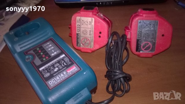 makita зарядно+2 батерии-внос швеицария, снимка 2 - Други инструменти - 22770093