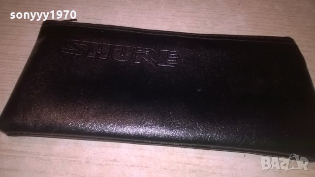 shure-20х10см-кожен калъф с цип, снимка 5 - Микрофони - 24209133