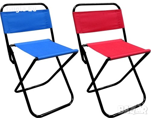 Комплект четири столчета мини, сгъваем с облегалка, снимка 2 - Столове - 10998690