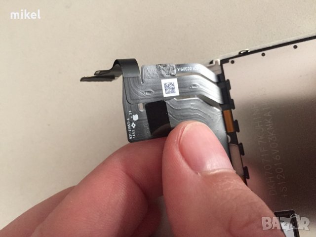 Оригинален дисплей за Iphone 7 само стъклото е спукано, снимка 2 - Apple iPhone - 26104792