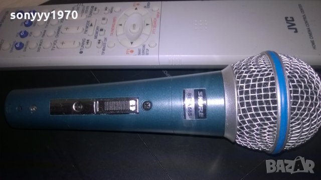бета shure-жичен микрофон-sm58s profi mic, снимка 5 - Микрофони - 25253926