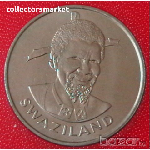 1 лилангени 1981 FAO, Свазиленд, снимка 2 - Нумизматика и бонистика - 12016916