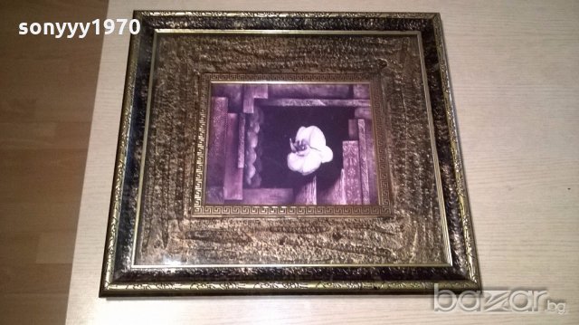 Красива картина-46х50см-внос швеицария, снимка 9 - Антикварни и старинни предмети - 18588782