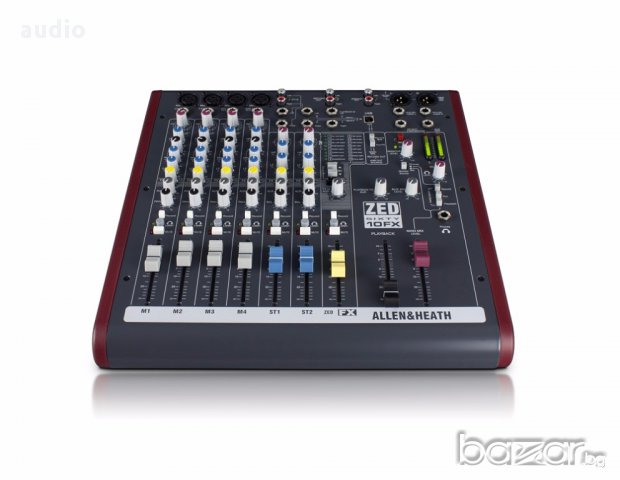 Миксер Allen & Heath ZED60-10FX, снимка 2 - Ресийвъри, усилватели, смесителни пултове - 17255327