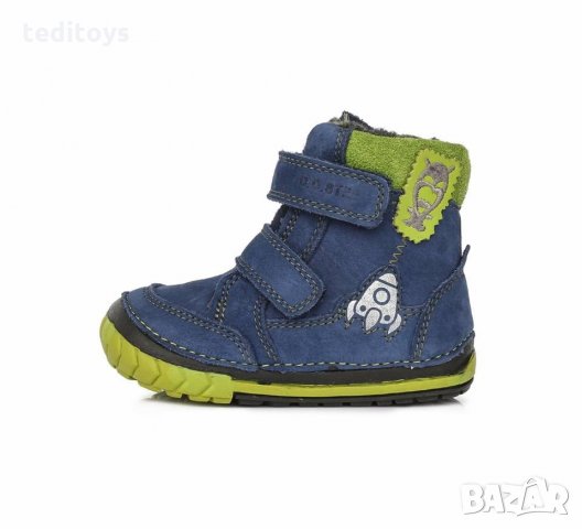 Детски обувки от естествена кожа - D.D.STEP - зимни, снимка 2 - Детски боти и ботуши - 23315538