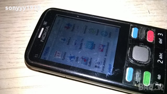 nokia c5-00 здрава-без батерия и капак, снимка 4 - Nokia - 21802646
