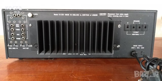 Amstrad EX330, снимка 4 - Ресийвъри, усилватели, смесителни пултове - 24656476
