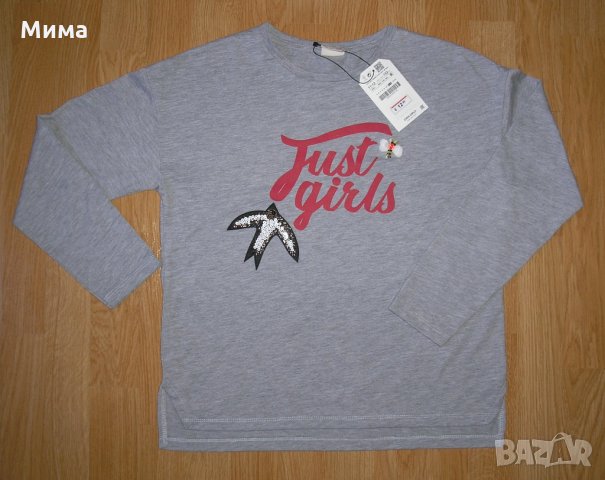 Нови блузи с дълъг ръкав „ZARA”, 12 г.