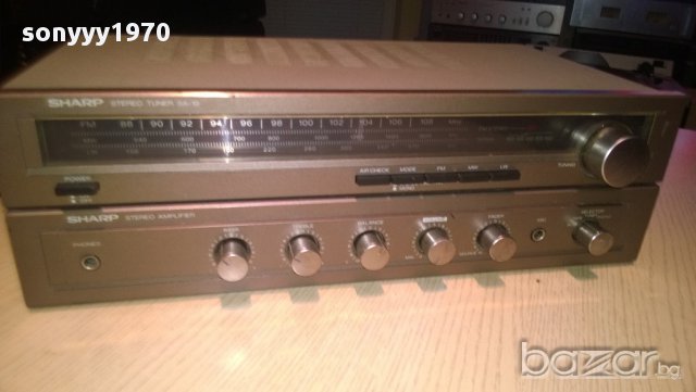 sharp sa-10hb-stereo receiver-160w-made in japan-внос швеицария, снимка 3 - Ресийвъри, усилватели, смесителни пултове - 8928301